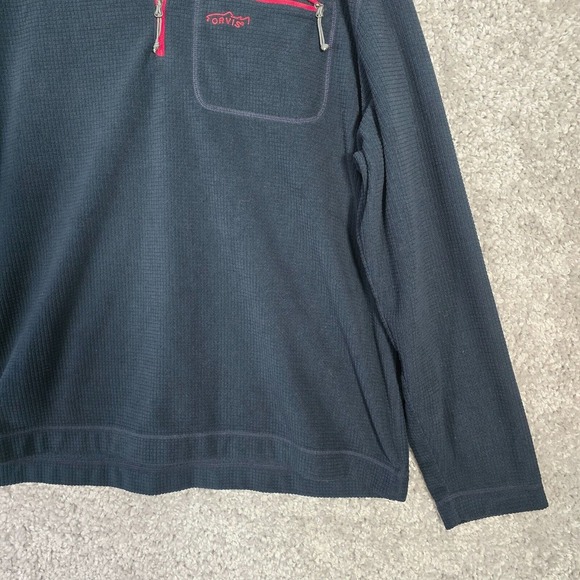 Orvis Troutbum Men Waffle Knit Pullover Size XXL Outdoor Fishing Rugged Layer - Picture 2 of 12